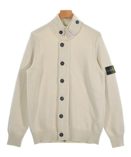 STONE ISLAND ストーンアイランド カーディガン メンズ L ベージュ 【中古】【古着】