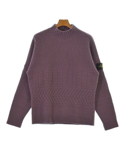 STONE ISLAND ストーンアイランドニット・セーター メンズ S 紫【中古】【古着】
