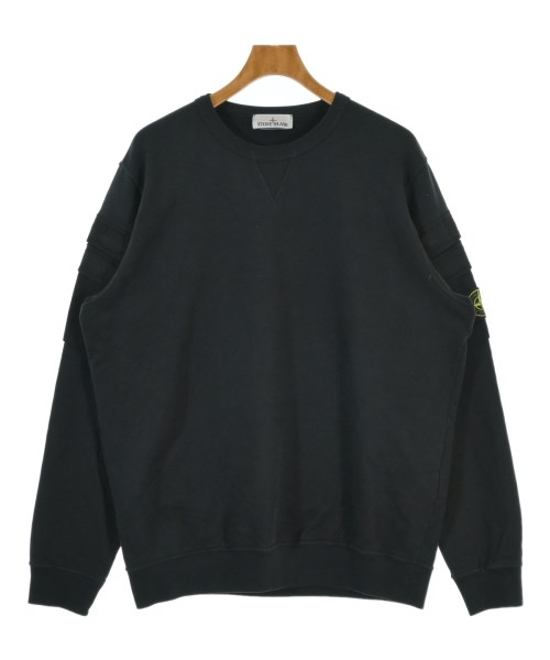 STONE ISLAND ストーンアイランドスウェット メンズ XL 黒【中古】【古着】