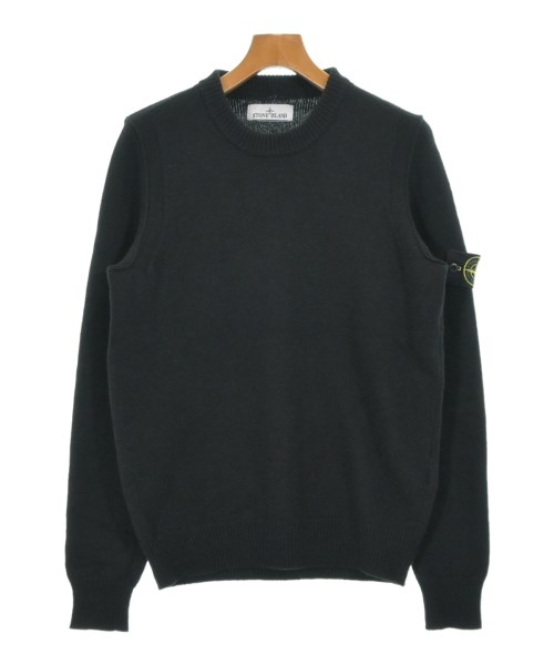 STONE ISLAND ストーンアイランド ニット・セーター メンズ S 黒 【中古】【古着】