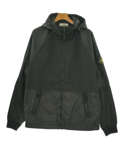 STONE ISLAND ストーンアイランドブルゾン メンズ L 黒【中古】【古着】