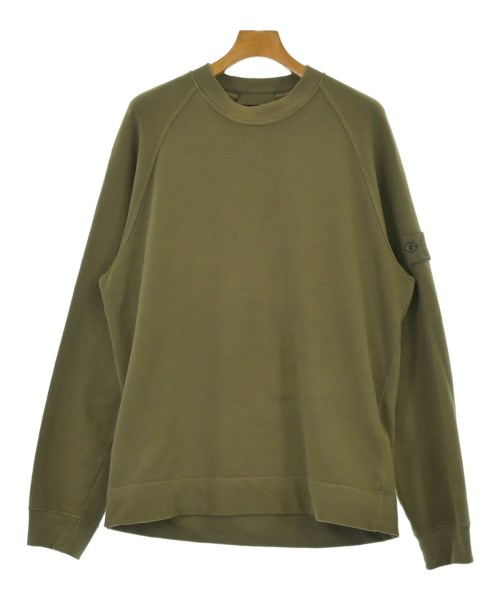 STONE ISLAND ストーンアイランドスウェット メンズ M カーキ【中古】【古着】