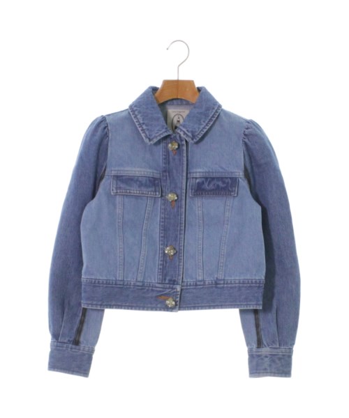 人気ブランドを Leur Logette ルルロジェッタデニムジャケット レディース 中古 コンビニ受取対応商品 Escolasbarquinha Pt