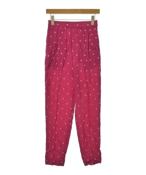Ron Herman California ロンハーマンカリフォルニア パンツ（その他） レディース XS ピンクx白(総柄) 【中古】【古着】