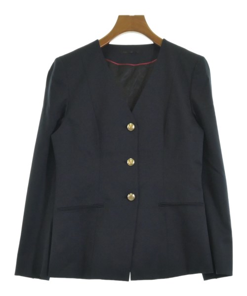 Paul Smith ポールスミスノーカラージャケット レディース 38(M位) 紺【中古】【古着】