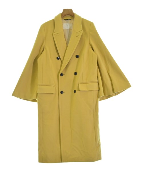 TOGA トーガチェスターコート レディース 36(S位) 黄【中古】【古着】｜RAGTAG（ブランド古着のラグタグ）