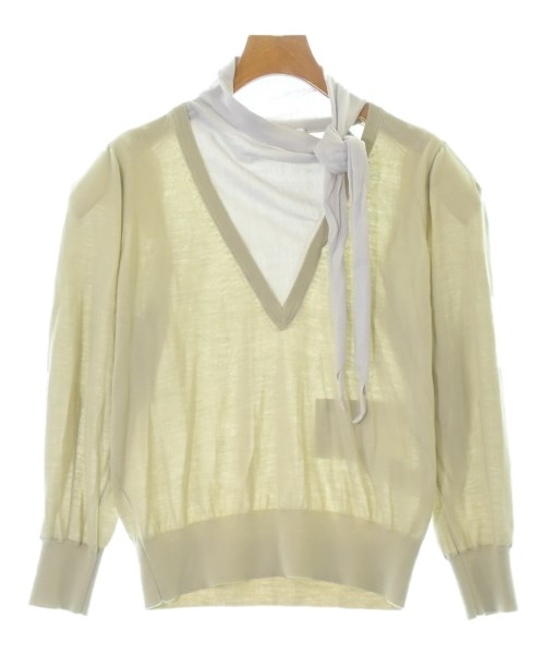 TOGA トーガニット・セーター レディース 38(M位) ベージュx紫系【中古】【古着】｜RAGTAG（ブランド古着のラグタグ）