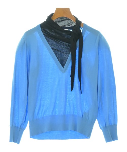 TOGA トーガニット・セーター レディース 38(M位) 水色x黒【中古】【古着】｜RAGTAG（ブランド古着のラグタグ）