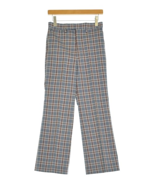 TOGA トーガパンツ(その他) レディース 34(XS位) ブルーグレーx茶xベージュ(チェック)【中古】【古着】|RAGTAG(ブランド古着のラグタグ)