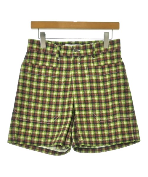TOGA トーガショートパンツ レディース 34(XS位) 黄緑xオレンジx黒等(チェック)【中古】【古着】|RAGTAG(ブランド古着のラグタグ)