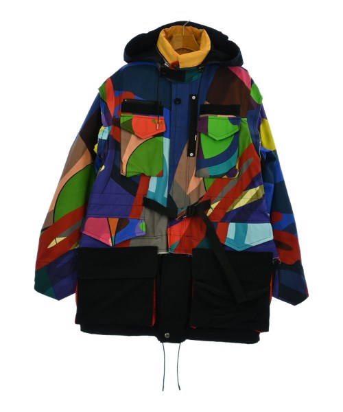 sacai サカイブルゾン メンズ 2(M位) 青x黄緑x赤等【中古】【古着】