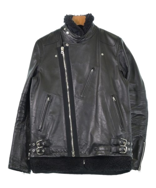 【美品】　sacai ダブルライダースジャケット 14-00641M 美品】 sacai ダブルライダースジャケット 14-00641M