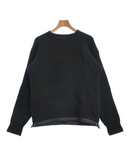 sacai サカイニット・セーター メンズ 1(S位) 黒【中古】【古着】