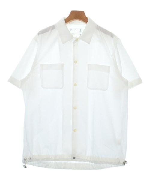 sacai サカイ カジュアルシャツ メンズ 1(S位) 白 【中古】【古着】