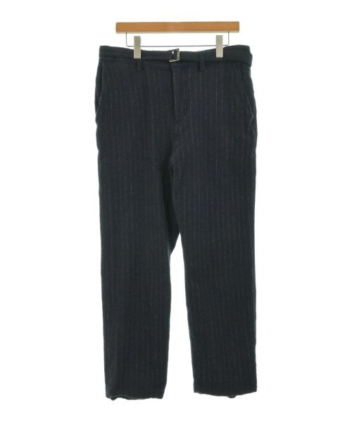 sacai サカイパンツ(その他) メンズ 2(M位) 紺xグレー(ストライプ)【中古】【古着】|RAGTAG(ブランド古着のラグタグ)