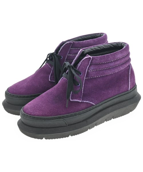 sacai サカイスニーカー メンズ EU40(25珊位) 紫【中古】【古着】