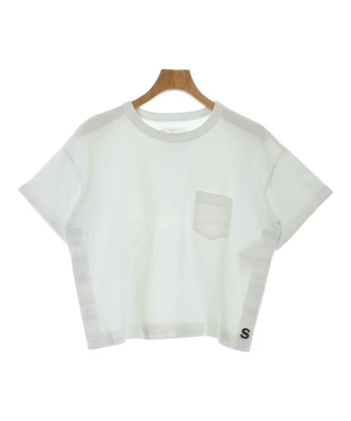 sacai サカイ Tシャツ・カットソー メンズ 3(L位) 白 【中古】【古着】