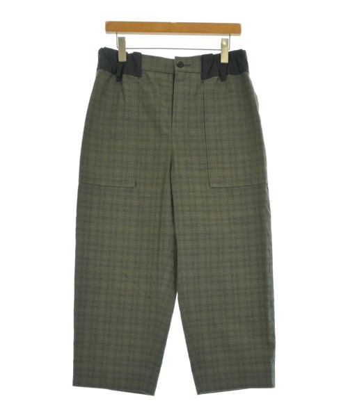 sacai サカイ パンツ（その他） メンズ -(M位) 緑等(チェック) 【中古】【古着】