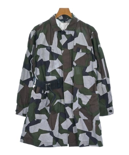 sacai サカイコート(その他) メンズ 1(S位) 紺xカーキx茶等(総柄)【中古】【古着】|RAGTAG(ブランド古着のラグタグ)