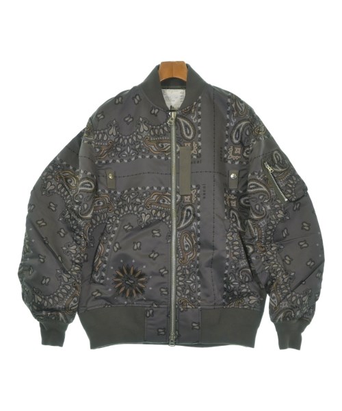 sacai サカイミリタリーブルゾン メンズ 1(S位) グレー等(ペイズリー)【中古】【古着】｜RAGTAG（ブランド古着のラグタグ）