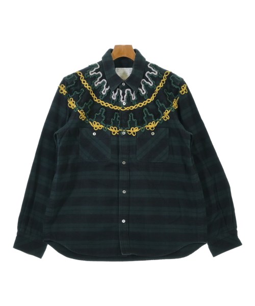 楽天市場】【中古】sacaiグラデーションチェックシャツ 17 01412M