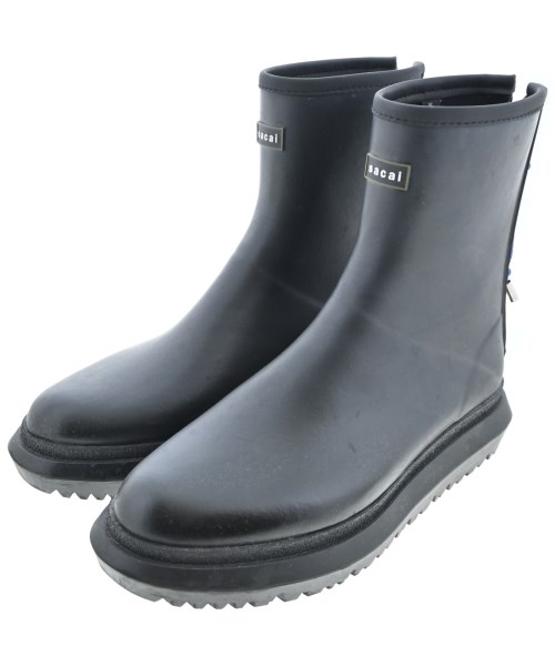 sacai サカイ レインシューズ メンズ XL(27cm位) 黒 【中古】【古着】 30,875円