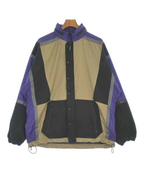 sacai サカイ ブルゾン（その他） メンズ 3(L位) 黒xベージュx紫 【中古】【古着】