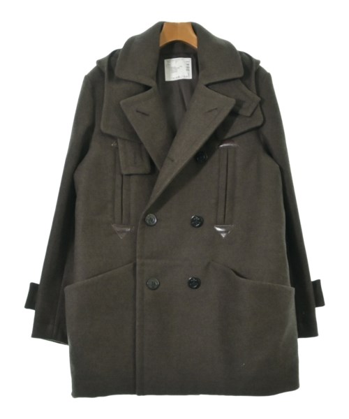 sacai サカイ コート（その他） メンズ 2(M位) 茶 【中古】【古着】
