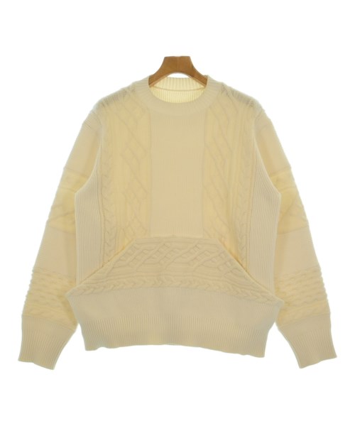 sacai サカイニット・セーター メンズ 1(S位) アイボリー【中古】【古着】|RAGTAG(ブランド古着のラグタグ)