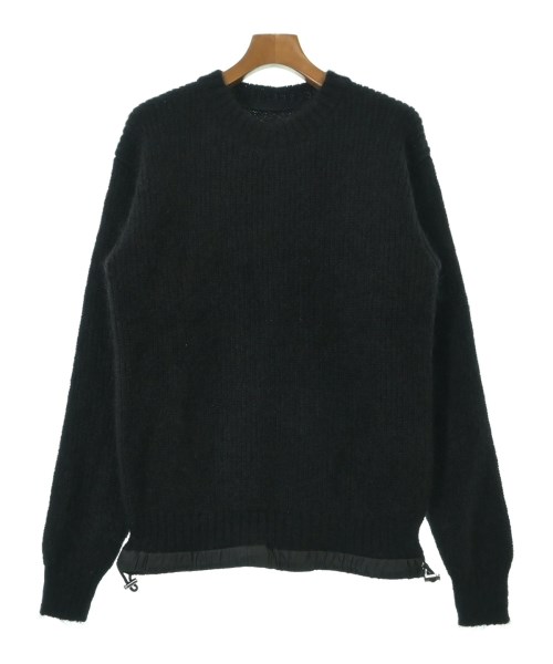 sacai サカイニット・セーター メンズ 1(S位) 黒【中古】【古着】 トップス-メンズファッション-ニット・セーター