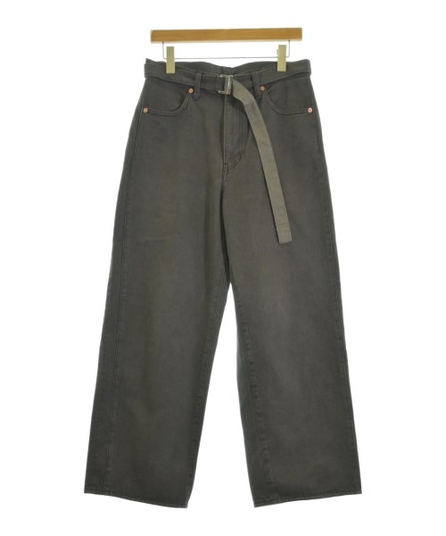 sacai サカイ デニムパンツ メンズ 0(XS位) グレー 【中古】【古着】
