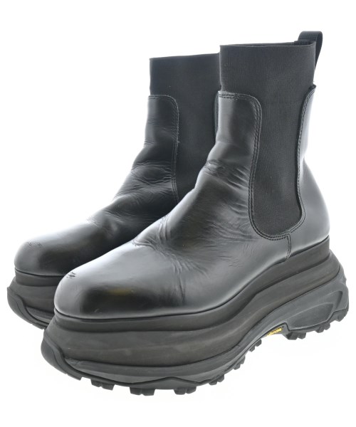 sacai サカイブーツ メンズ EU41(26糎位) 黒【中古】【古着】