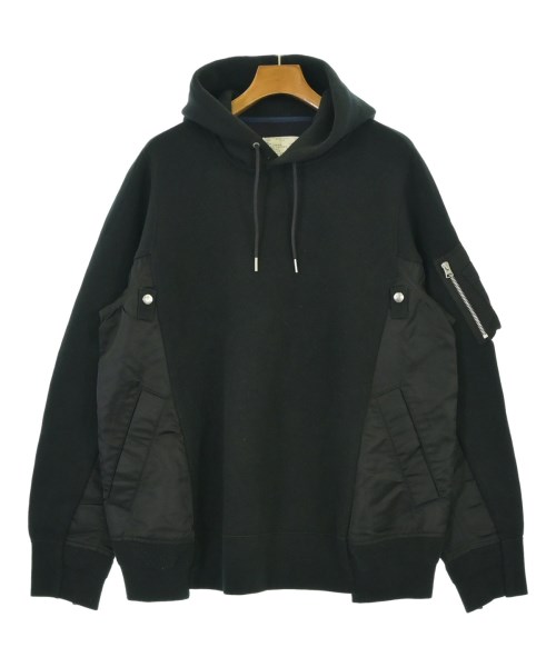 sacai サカイパーカー メンズ 4(XL位) 黒【中古】【古着】｜RAGTAG（ブランド古着のラグタグ）