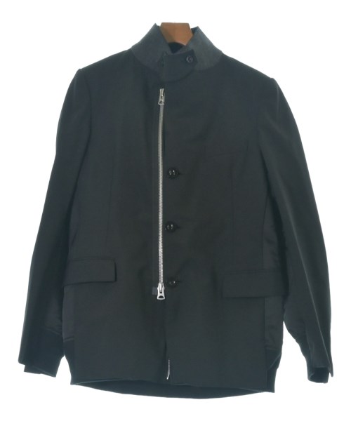 sacai サカイブルゾン（余分の物） メンズ 3(L位) 黒【中古】【古着】