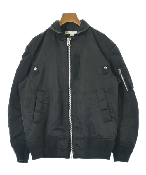sacai サカイブルゾン メンズ 1(S位) 黒【中古】【古着】