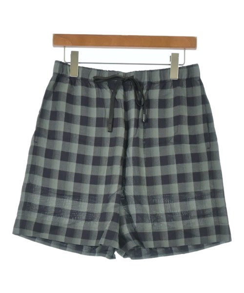 N.HOOLYWOOD エヌハリウッドショートパンツ メンズ 38(M位) 紺x緑(照合のしるし)【中古】【古着】