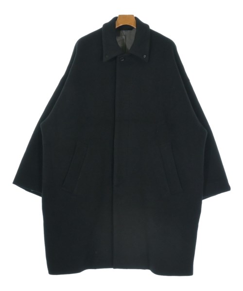 N.HOOLYWOOD エヌハリウッド ステンカラーコート メンズ 40(L位) 黒 【中古】【古着】