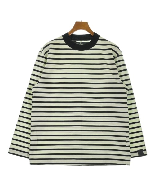 N.HOOLYWOOD エヌハリウッド Tシャツ・カットソー メンズ 38(M位) アイボリー系x黒(ボーダー) 【中古】【古着】