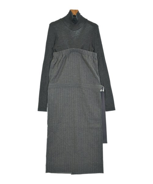 eclat エクラ ワンピース レディース F グレー 【中古】【古着】