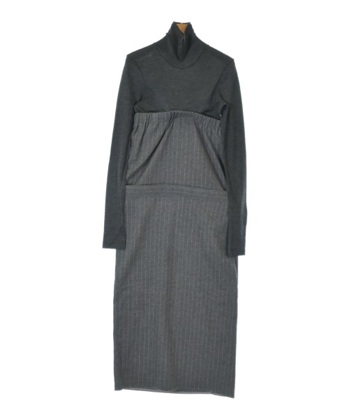 eclat エクラ ワンピース レディース F グレー 【中古】【古着】