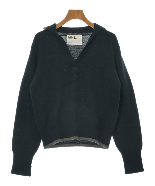 MHL. エムエイチエル ニット・セーター レディース 2(M位) 紺 【中古】【古着】