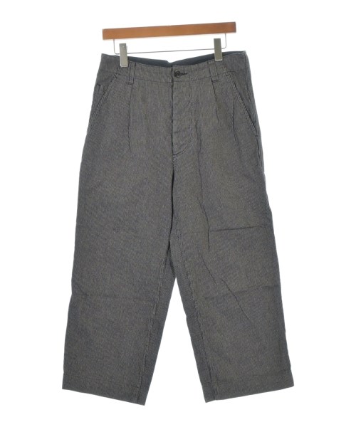 MHL. エムエイチエルパンツ（余分の物） メンズ M 黒x白(縞模様)【中古】【古着】