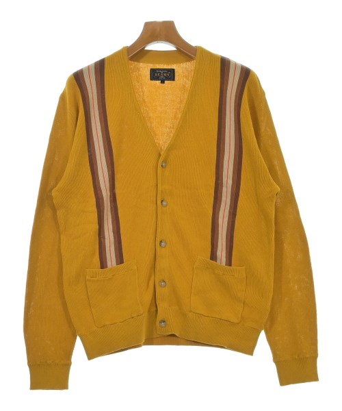 BEAMS PLUS ビームスプラス カーディガン メンズ L 黄 【中古】【古着】