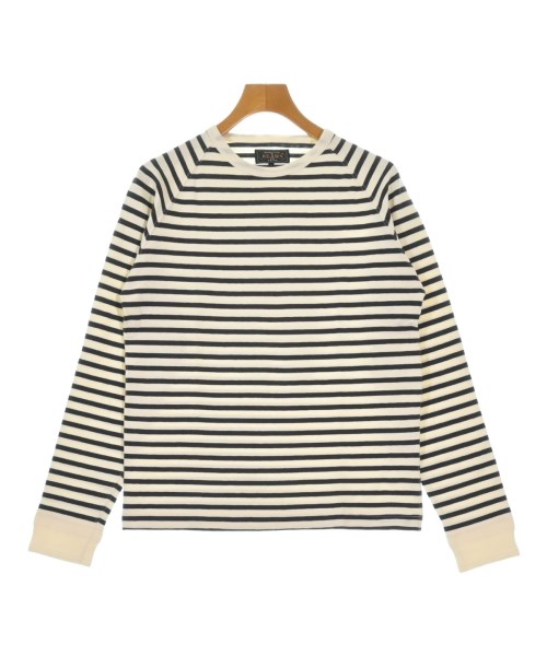 BEAMS PLUS ビームスプラス Tシャツ・カットソー メンズ S 白x黒(ボーダー) 【中古】【古着】
