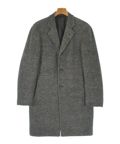STRASBURGO ストラスブルゴ コート メンズ 44(S位) 黒x白(ミックス) 【中古】【古着】