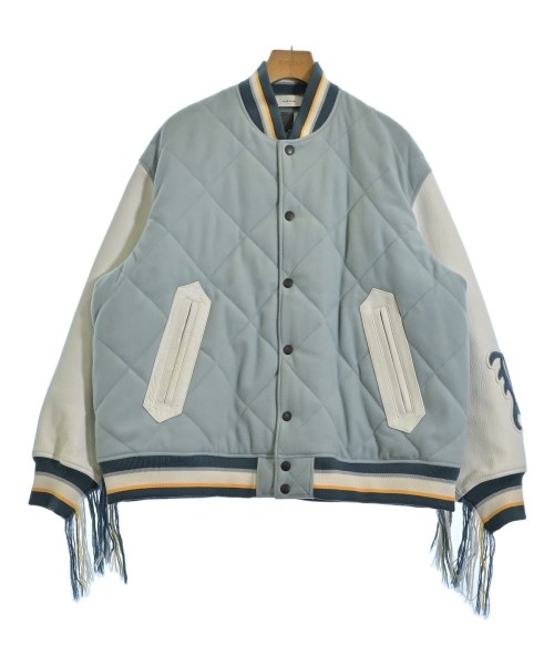 FACETASM ファセッタズムスタジャン メンズ 4(M位) 水色x白【中古】【古着】｜RAGTAG（ブランド古着のラグタグ）