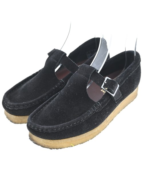 clarks クラークスシューズ（その他） レディース UK4(22.5cm位) 黒【中古】【古着】