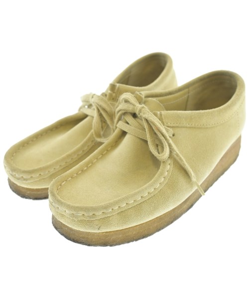 clarks クラークス モカシン/デッキシューズ レディース UK4 1/2(23cm位) ベージュ系 【中古】【古着】