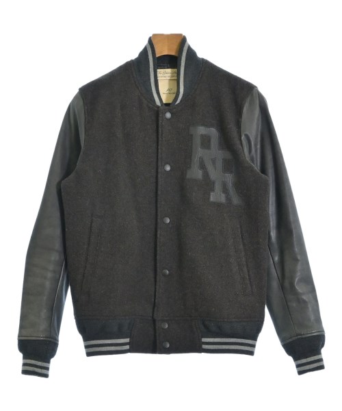 REMI RELIEF レミレリーフ スタジャン メンズ S こげ茶xグレー系 【中古】【古着】