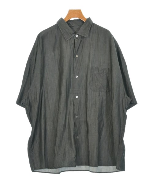 PORTER CLASSIC ポータークラシック カジュアルシャツ メンズ 4(XL位) ダークグレー系 【中古】【古着】